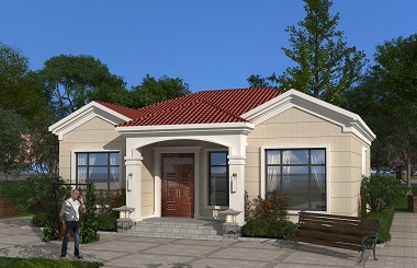 精品一層自建房屋設(shè)計(jì)圖，農(nóng)村一層自建房屋